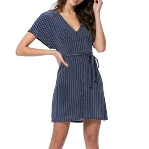 Paige Cherelle Rich Navy Mini dress Small